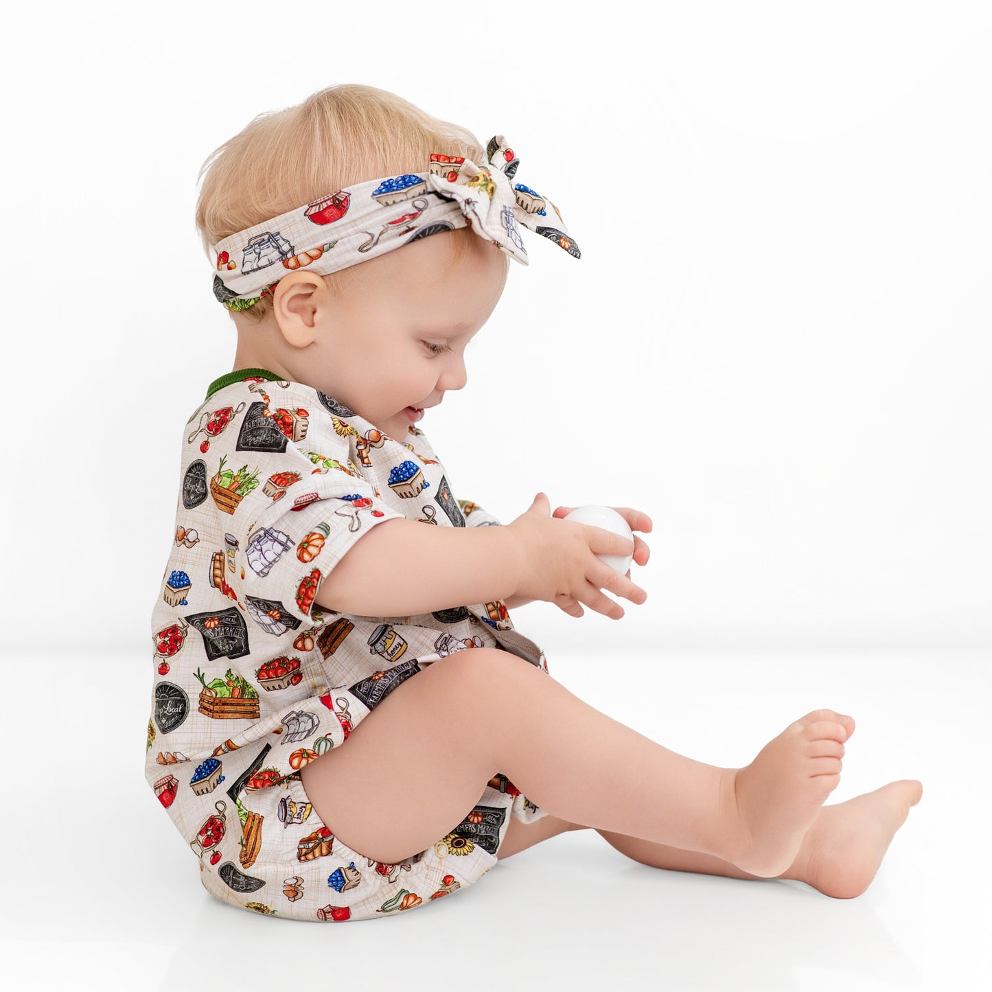 LOCALLY GROWN | BUBBLE ROMPER | READY TO SHIP