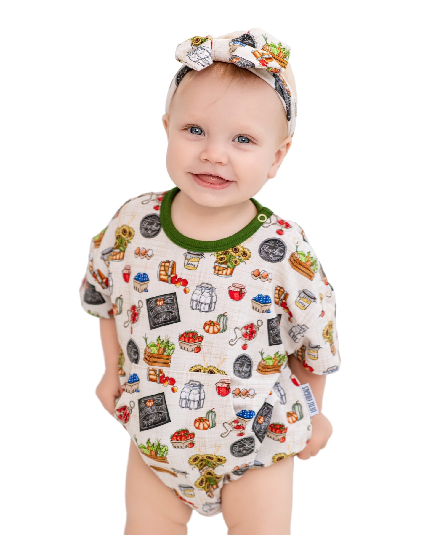 LOCALLY GROWN | BUBBLE ROMPER | READY TO SHIP