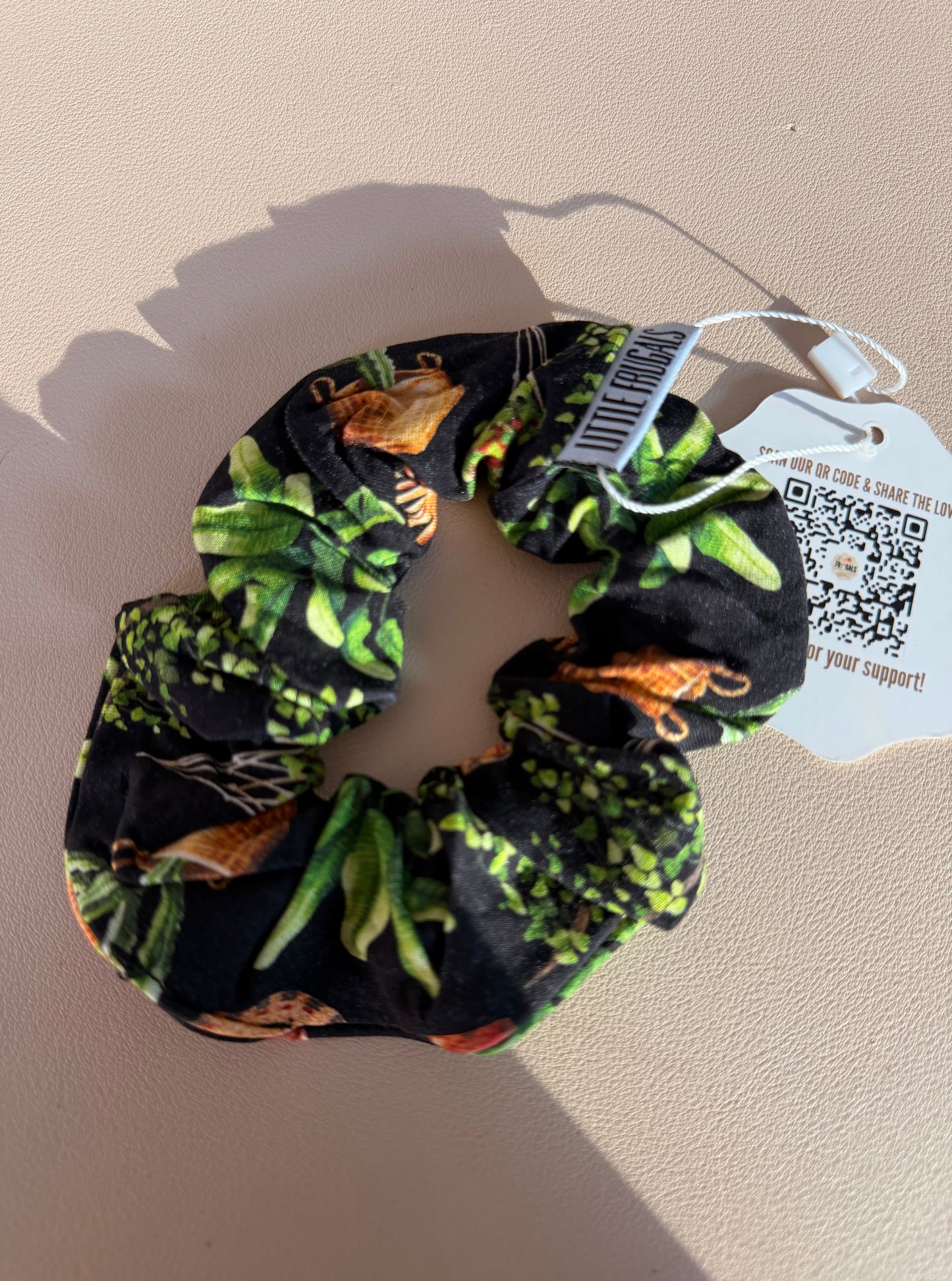 LEAVES + WEAVES | SCRUNCHIE | READY TO SHIP
