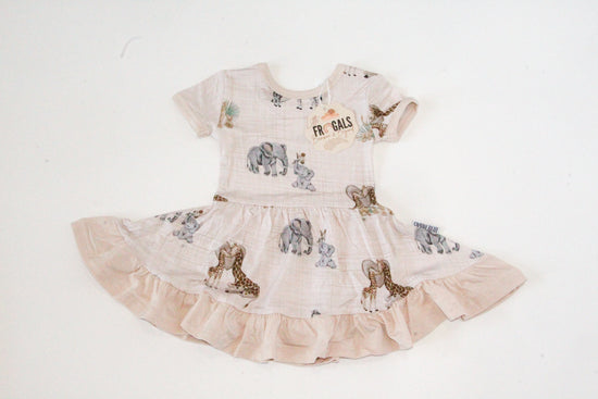 MAMA'S LOVE | GIRLS TWIRL DRESS | READY TO SHIP