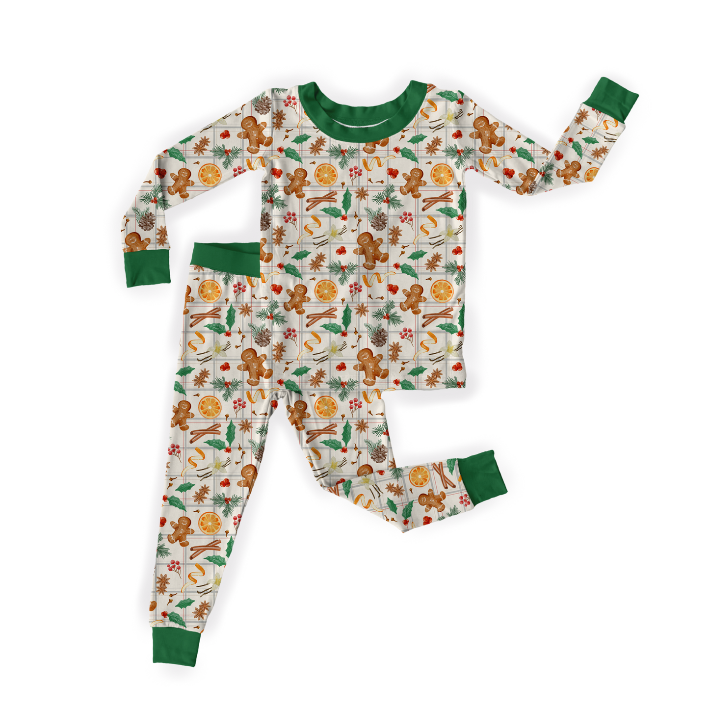 Everything Spice, Everything Nice | Kid's LONG SLEEVED Two Piece Bamboo Sets