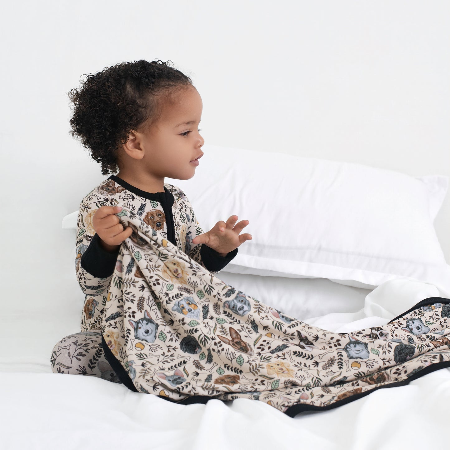 DOODLES + DOGS | DOUBLE LAYERED BLANKETS | READY TO SHIP