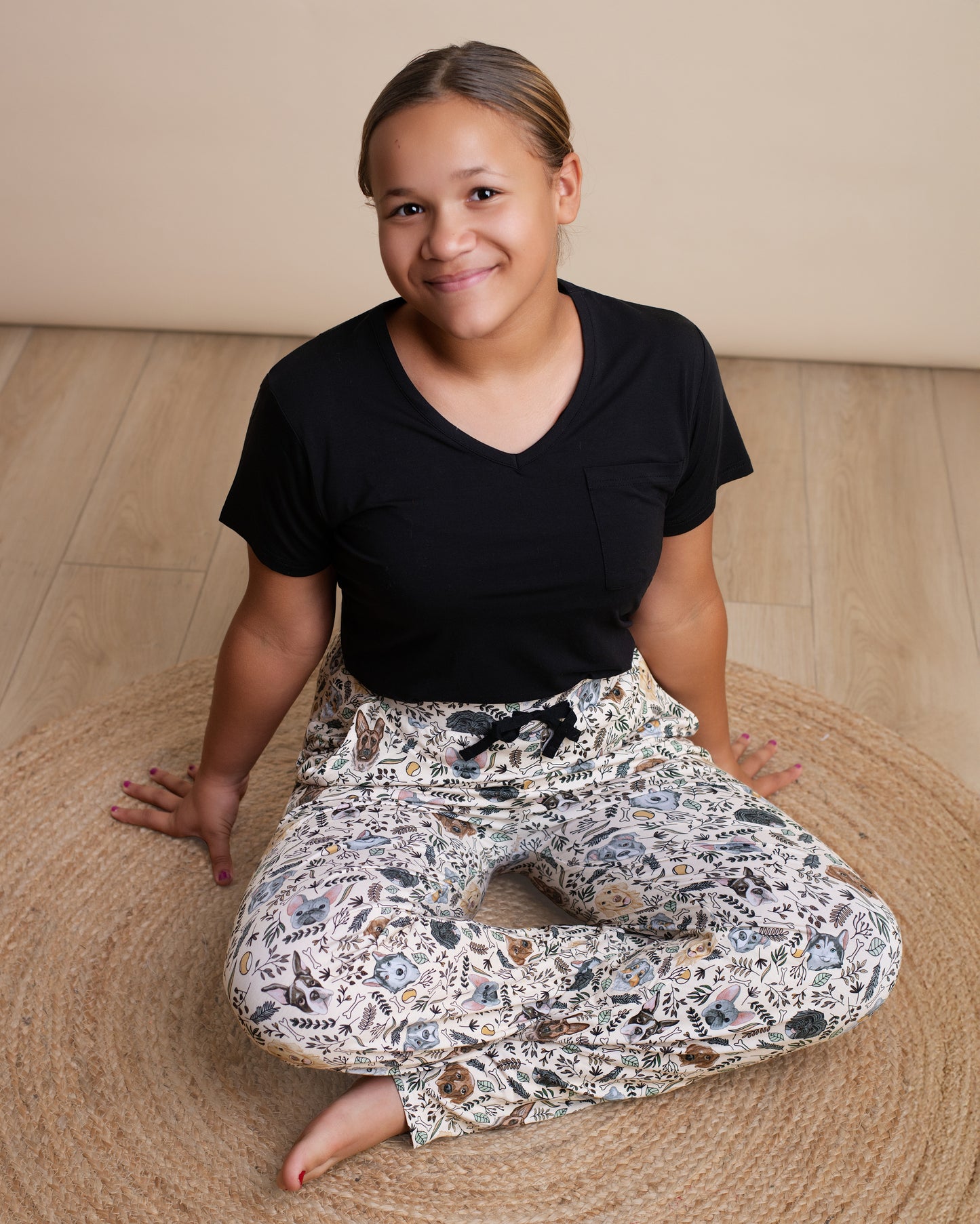 DOODLES + DOGS |  RELAXED FIT UNISEX PANTS | READY TO SHIP