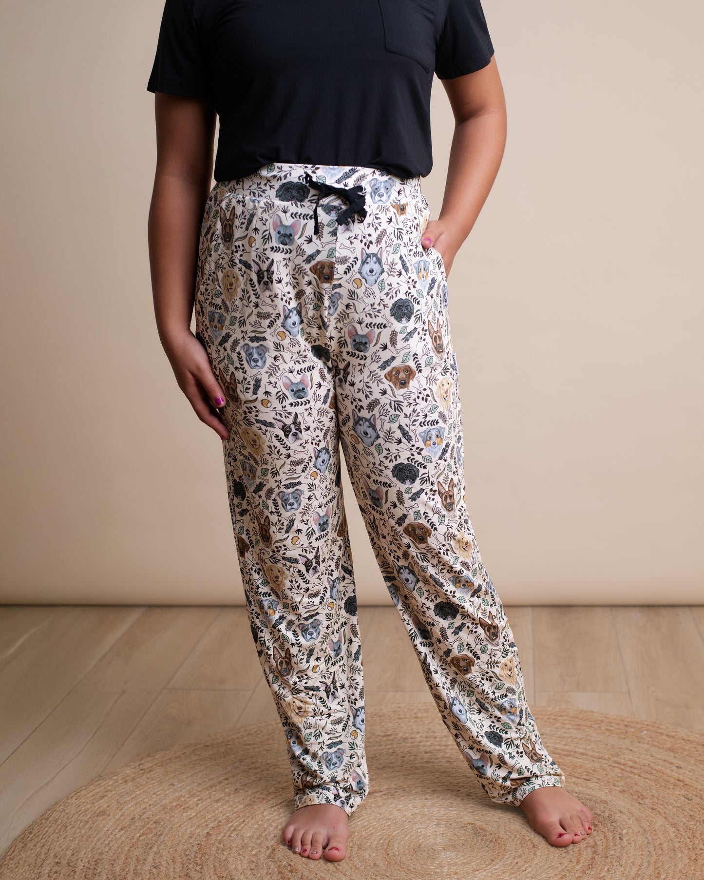 DOODLES + DOGS |  RELAXED FIT UNISEX PANTS | READY TO SHIP