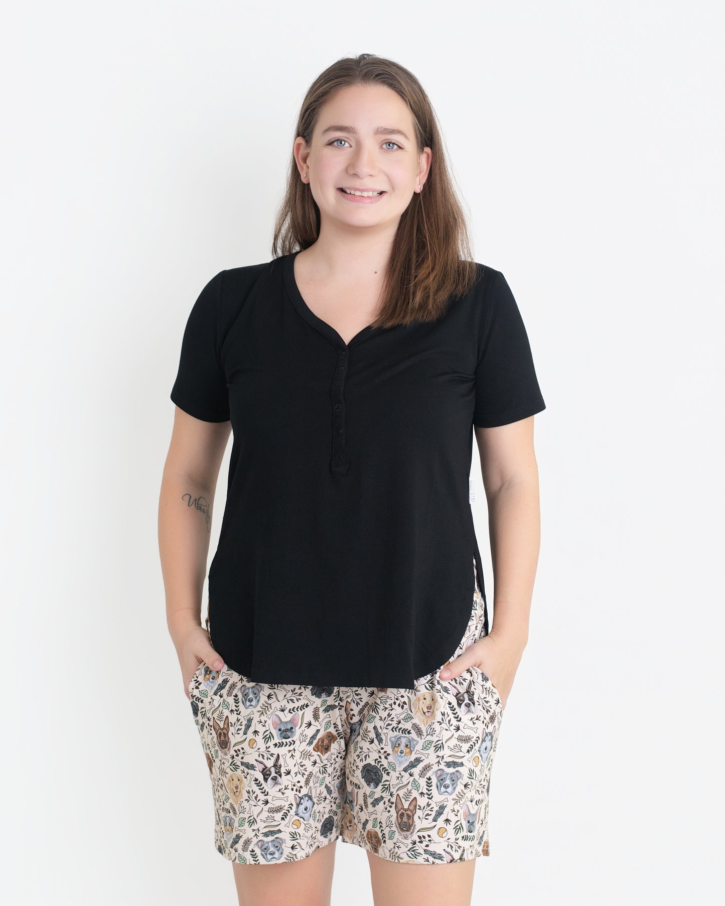 DOODLES + DOGS | WOMEN'S SHORTS SET | READY TO SHIP