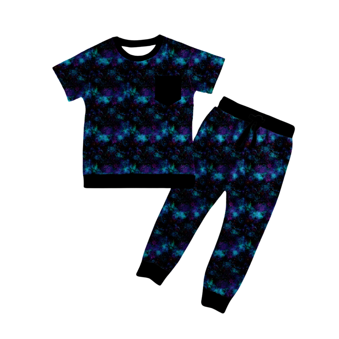 SHRUNKEN GALAXY | DAYWEAR TERRY TEE + PANTS SET | FINAL SALE