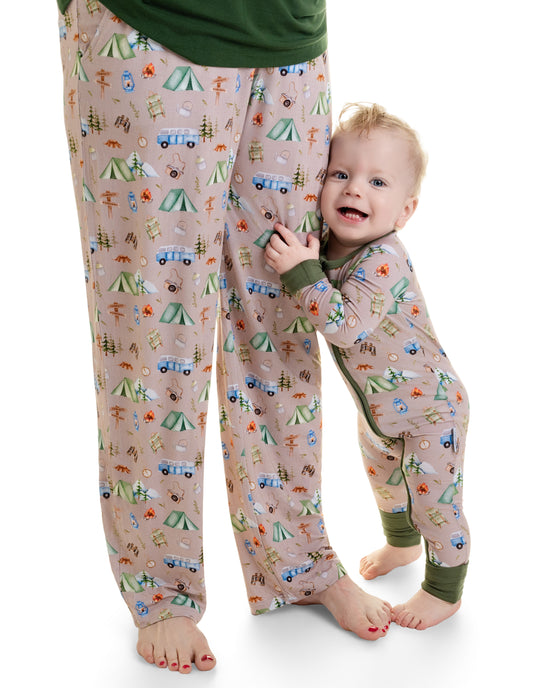 CAMPING CUDDLES |  Relaxed Fit Unisex Pants | READY TO SHIP