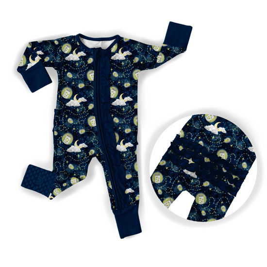 NOSTALGIC NIGHTS | FIREFLIES | Upgraded Convertible Zippy Rompers