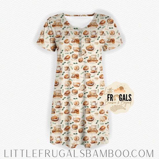 Love by the Loaf |  Sleep Dress Nightgown | FINAL SALE