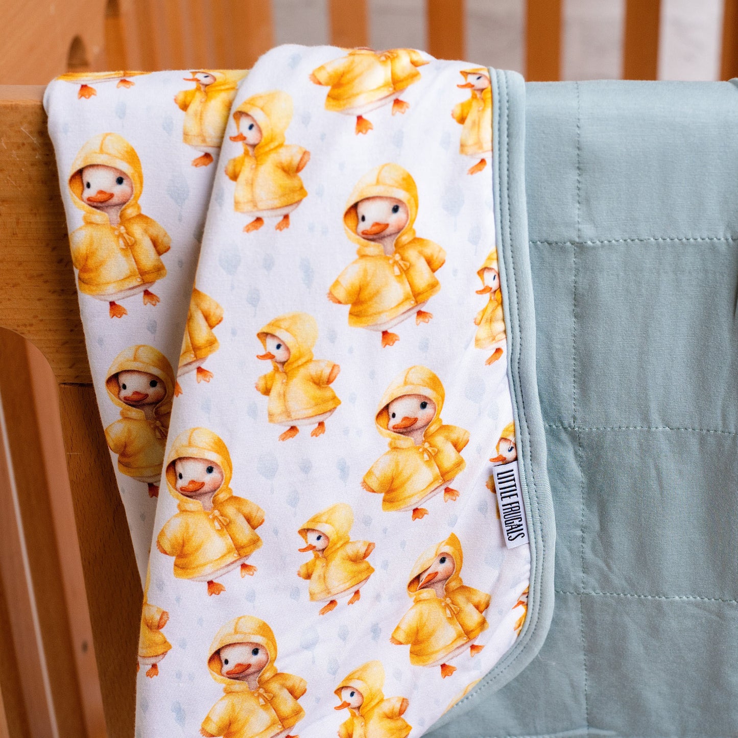 PITTER PATTER | Double Sided QUILTED Blankets | READY TO SHIP