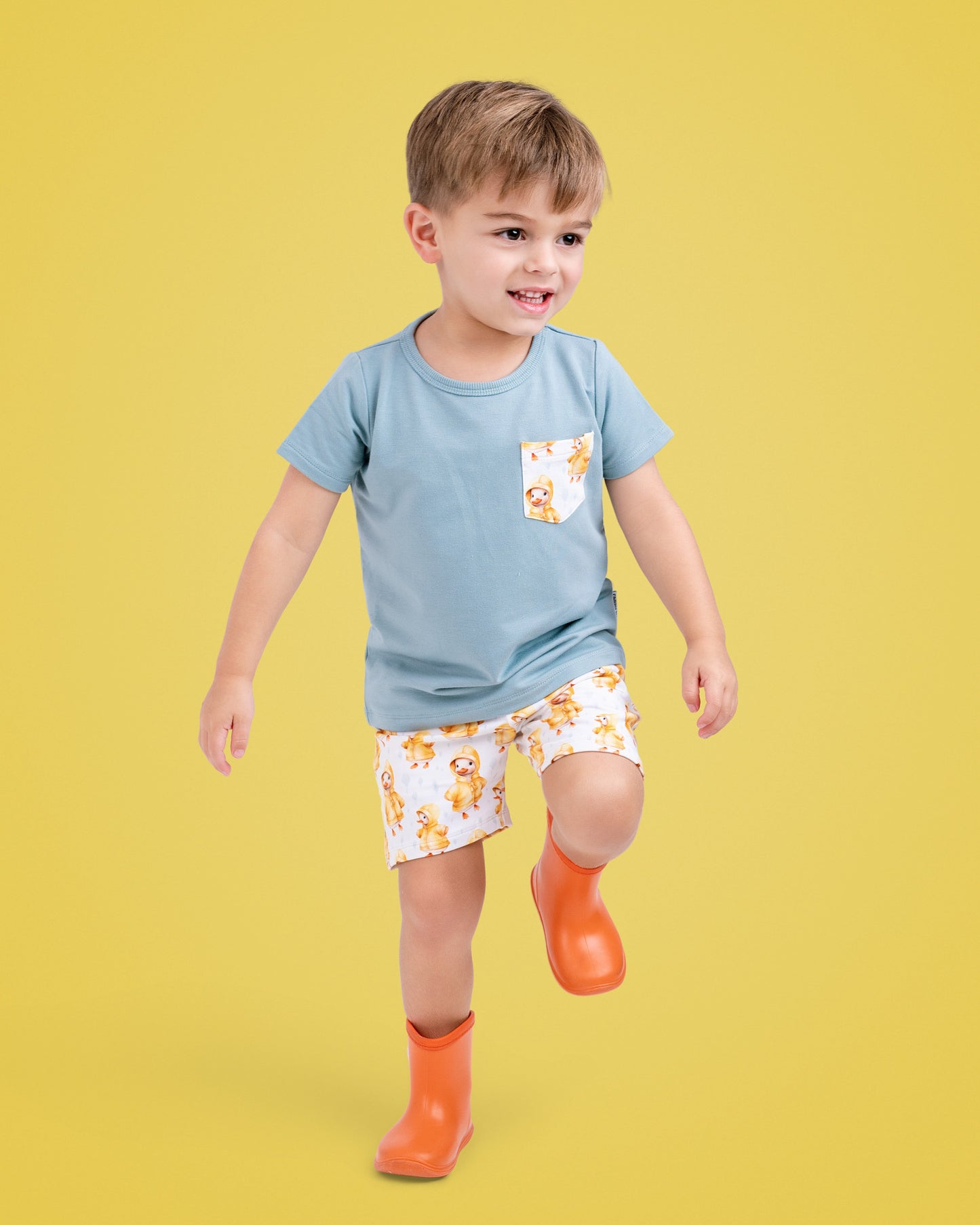 PITTER PATTER | DAYWEAR TERRY TEE + SHORTS SET | READY TO SHIP