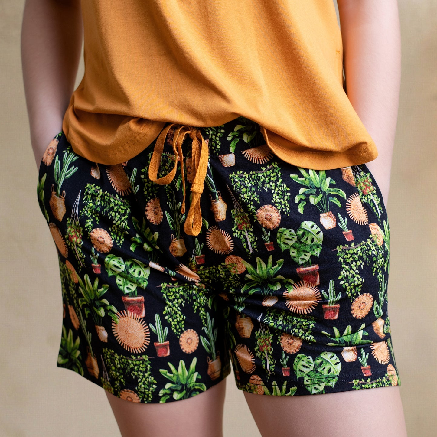 LEAVES + WEAVES | WOMEN'S SHORTS SET | READY TO SHIP