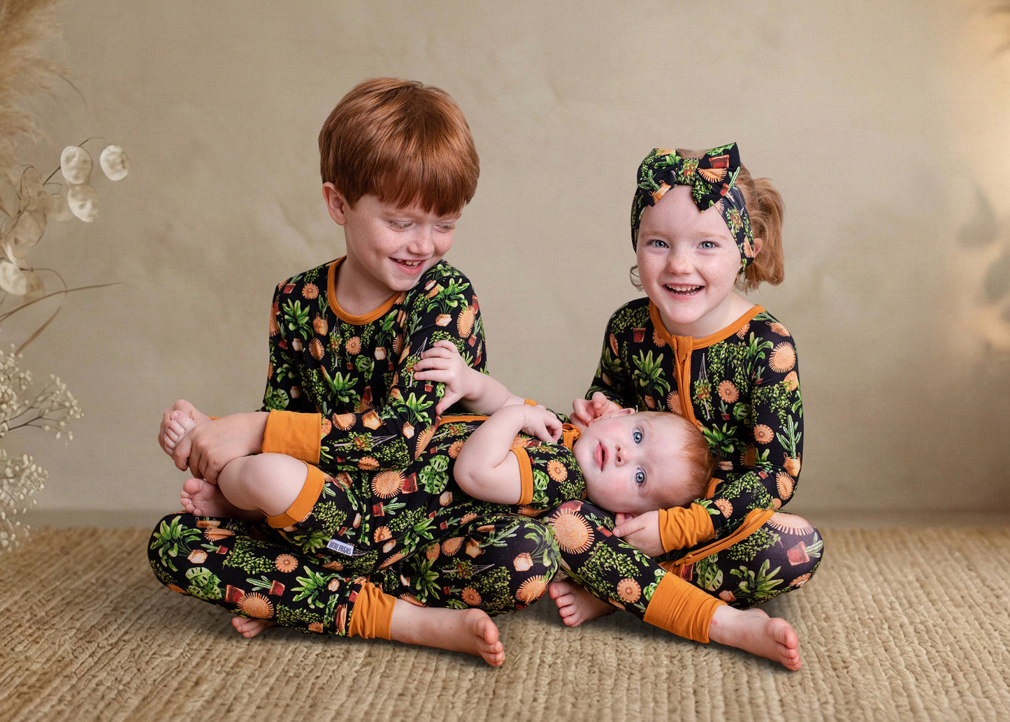 LEAVES + WEAVES  | CONVERTIBLE DOUBLE ZIPPER ROMPER | READY TO SHIP