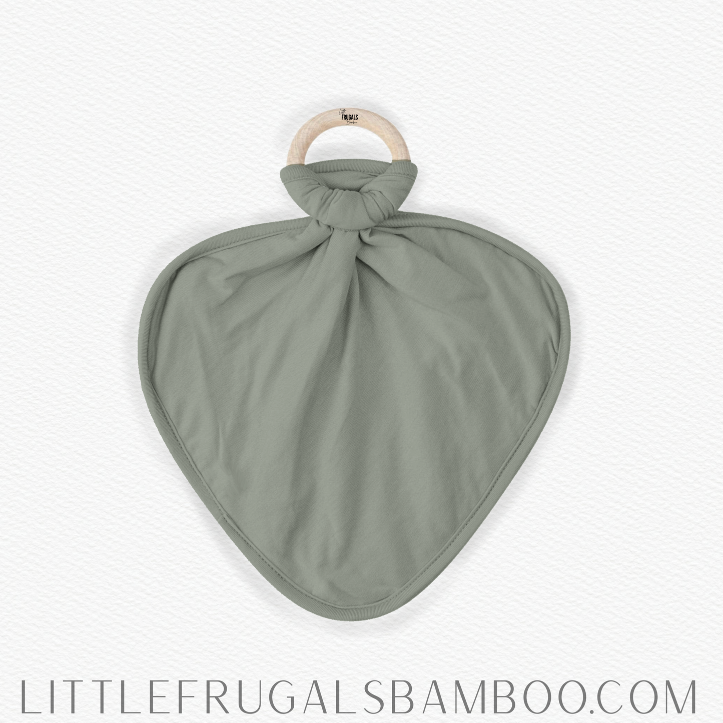 SAGE SOLID | Lovie with Wooden Ring