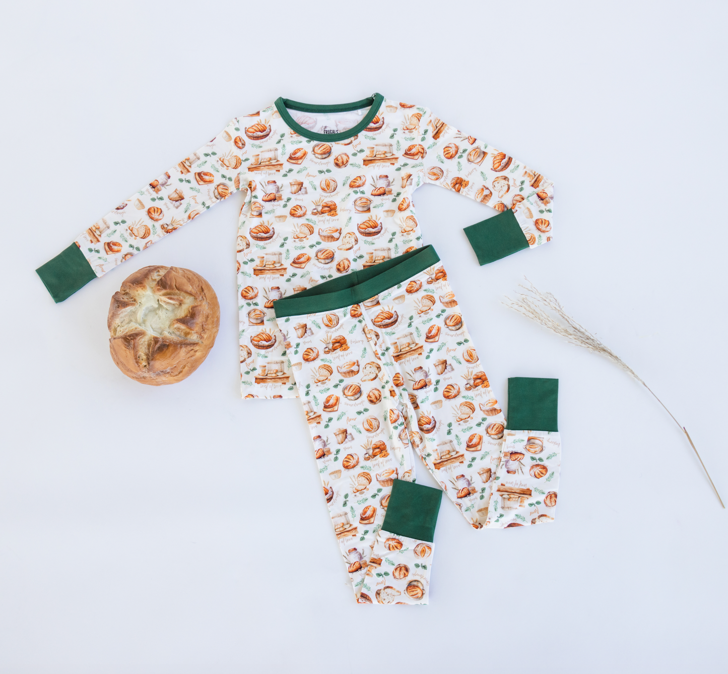 Love by the Loaf | Kid's Two Piece Bamboo Sets | FINAL SALE