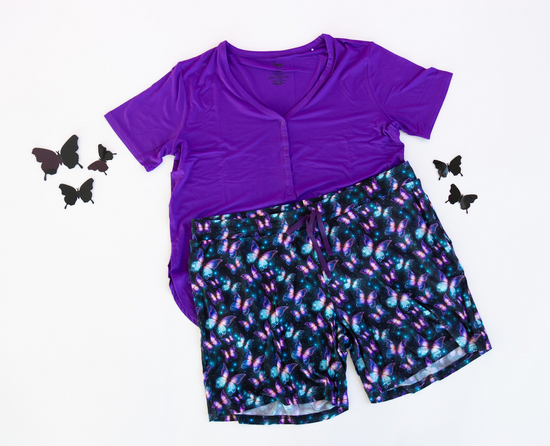 LUMINESCENT FLUTTERS  | Women's Shorts + Top Set | FINAL SALE