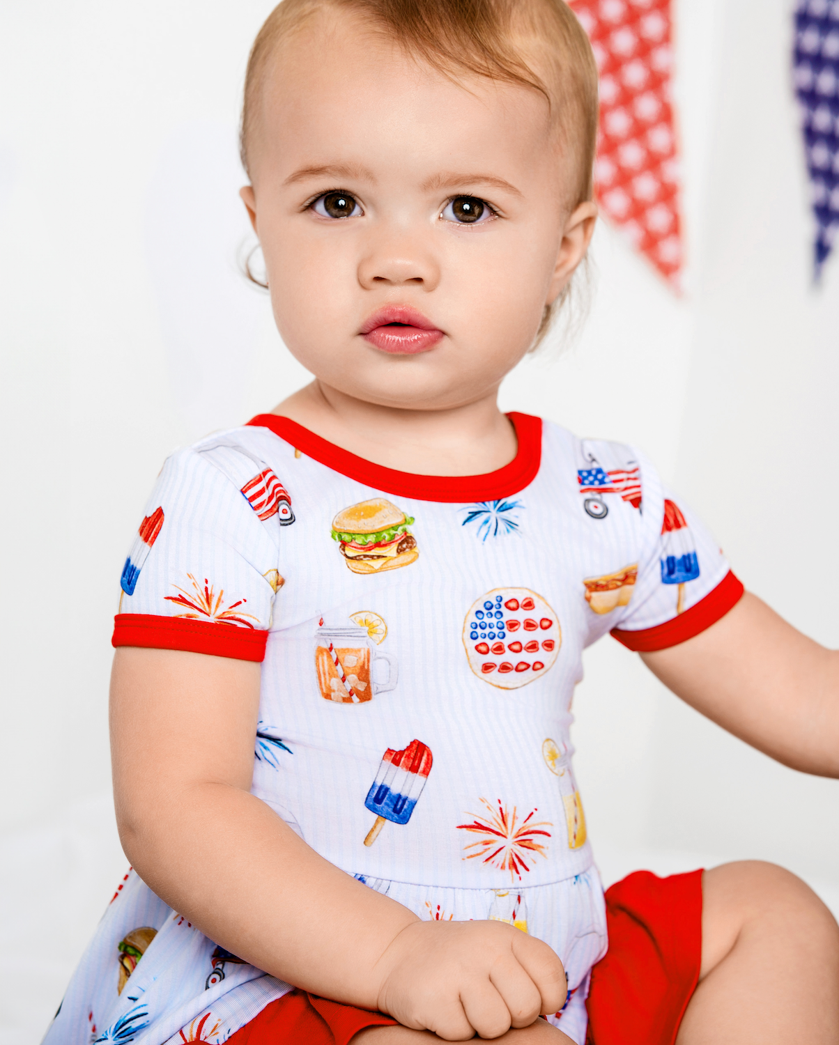 AMERICAN DREAMS | GIRLS TWIRL DRESS | READY TO SHIP