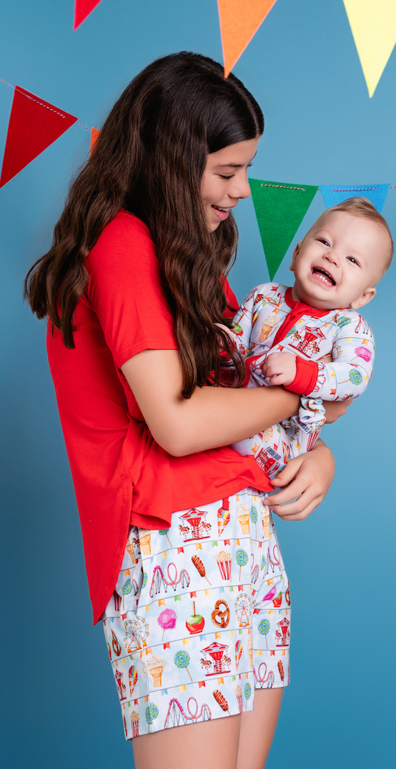 TAKE ME TO THE FAIR | Women's Shorts Set | READY TO SHIP