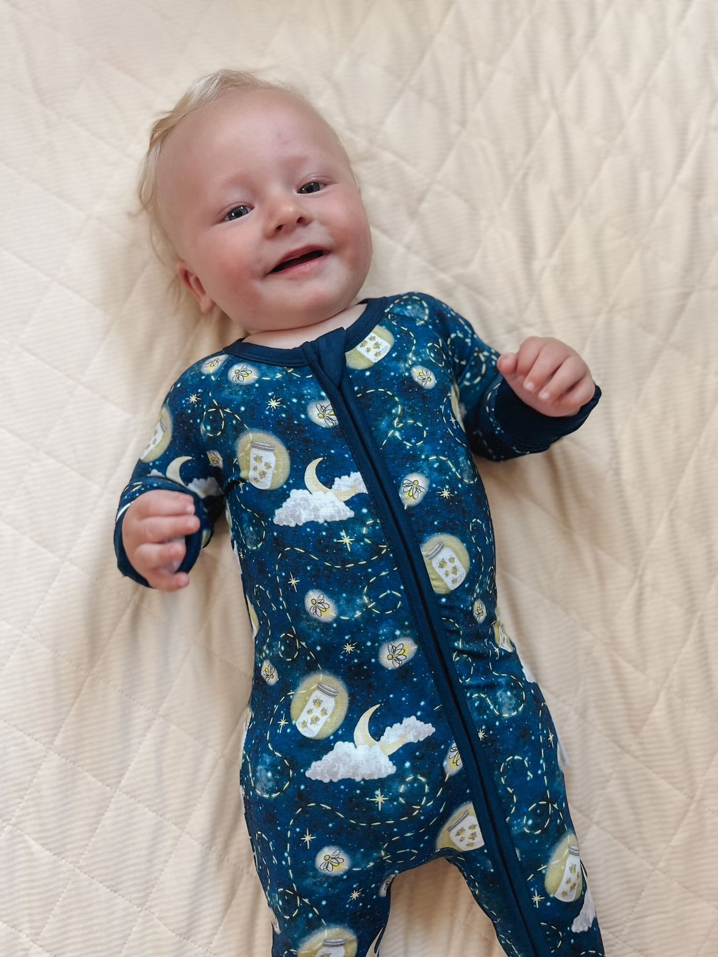 NOSTALGIC NIGHTS | FIREFLIES | Upgraded Convertible Zippy Rompers